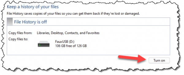 Enable File History in Windows 11 - Ask Leo!