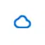 OneDrive blue cloud