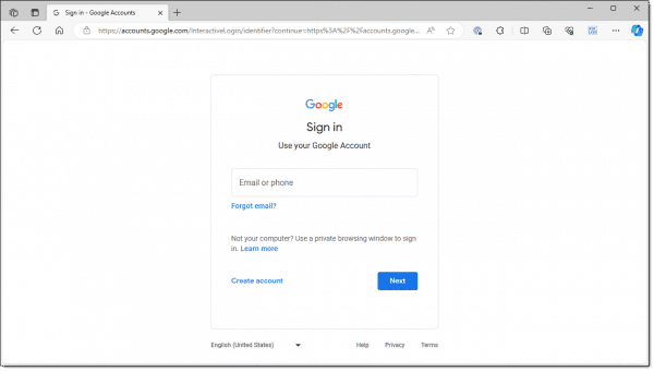 Google Sign-in