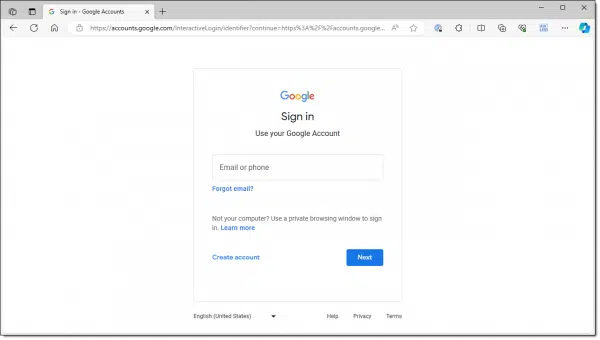 Google Sign-in
