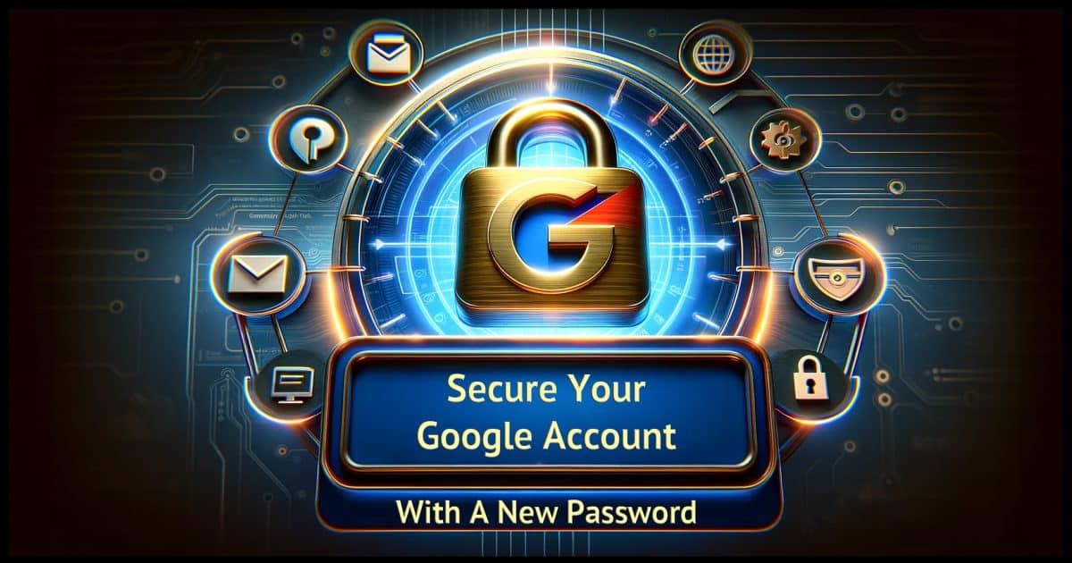Secure Your Google Account With a New Password