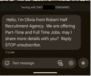 Text Message Spam