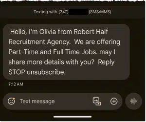 Text Message Spam