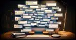 A computer screen overwhelmed by multiple GDPR Cookie Consent pop-up windows. The screen is cluttered with various consent requests, each asking for approval to use cookies, demonstrating the frequency and abundance of these requests while browsing the internet. The pop-ups vary in size and design, reflecting the diversity of websites and their approaches to obtaining consent. In the background of the computer screen, you can see the faint outline of a web page, barely visible through the myriad of consent forms.