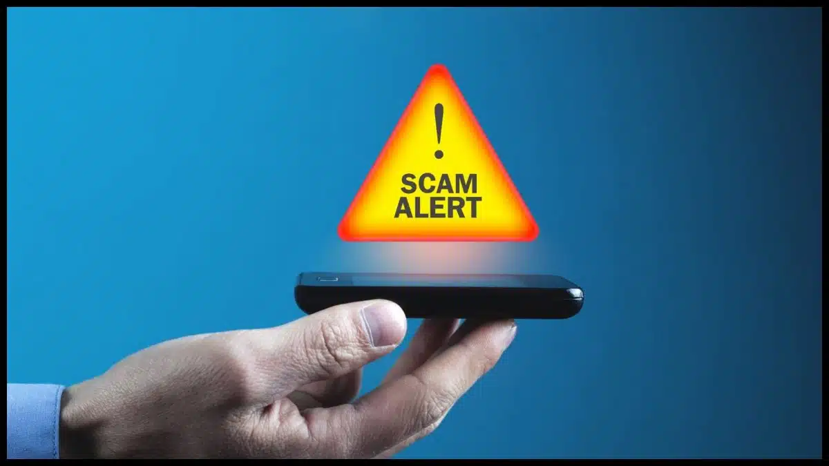 Scam Alert message