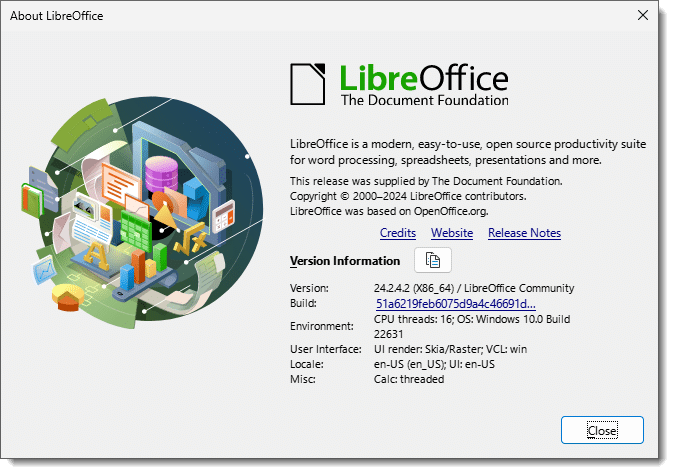 About Libre Office