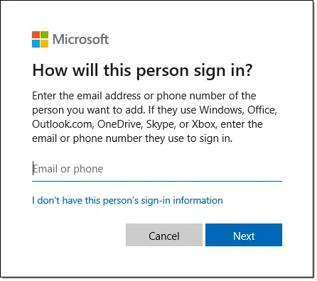 How will they sign in?