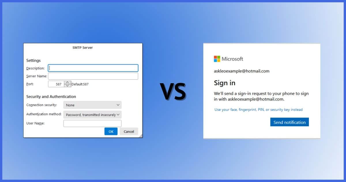 Password Auth versus OAuth2