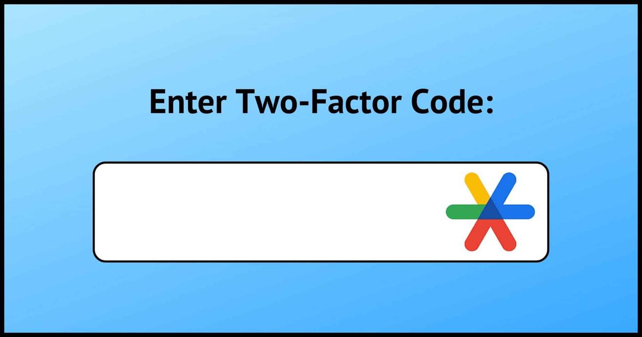 Enter two-factor code.