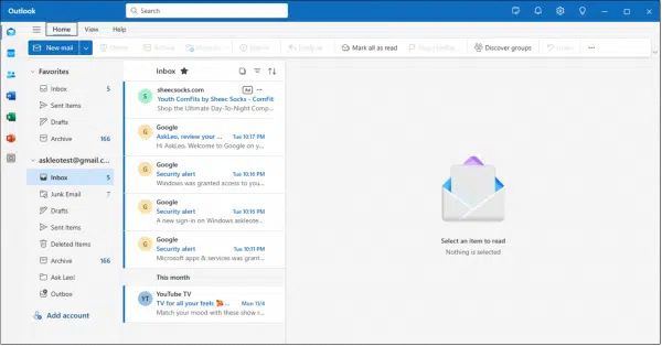 The New Outlook