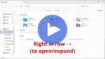 Windows File Explorer Keyboard Navigation