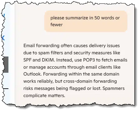 50 word (or fewer) summary